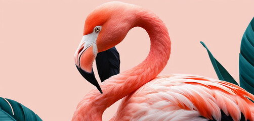 flamingo illustration