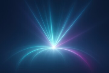 Abstract light background with luminous effects creating sophisticated illumination patterns for modern design and technology applications