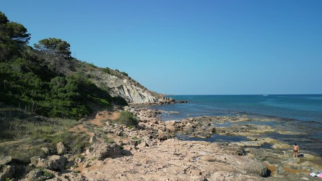 beach, spiagge rosse, crotone, calabria, italy