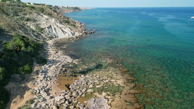 beach, spiagge rosse, crotone, calabria, italy