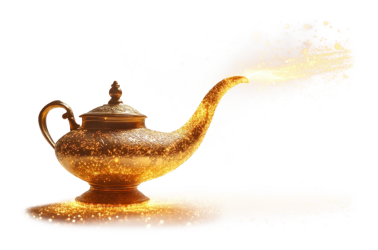 PNG Magic lamp light illustration enchanting.
