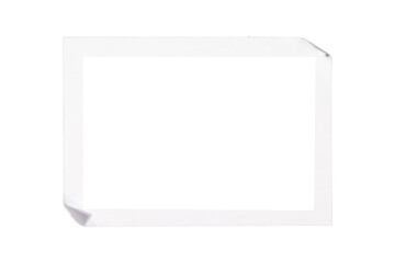 Polaroid Frame Isolated &ndash; Transparent PNG for Photo Mockup
