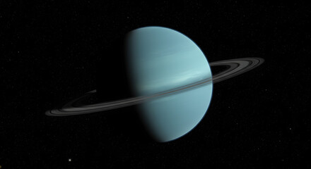 Detailed View of Uranus
