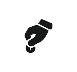 Charity and Donation set of web icons in line style. Volunteering and donation icons for web and mobile app. Help, caring, solidarity, alms, donate, volunteer, care, charity and more