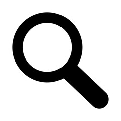 Left Pointing Magnifying Glass