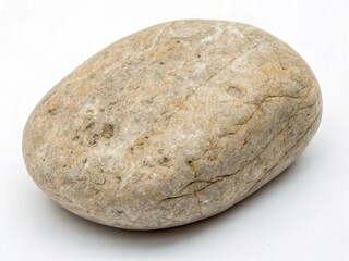 Obraz premium stone on white background