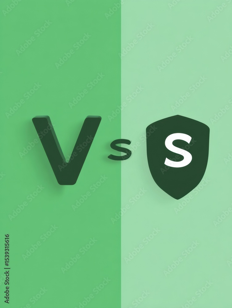 Poster Comparison of Secure and Insecure Websites Highlighting the Differences in Safety and Reliability for Online Users