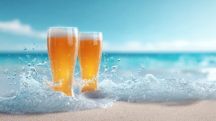 Refreshing Summer Beers by the Seaside