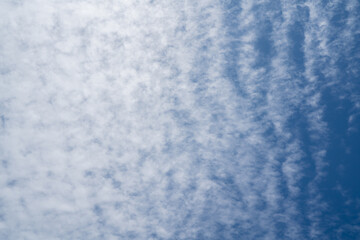 Sky Blue,Cloud Background,Horizon Summer, landscape nature sunrise in Winter,Spring panorama banner.