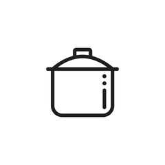 cooking pan  logo template