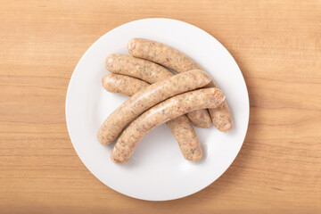 生ウィンナー（四種のハーブ）調理前