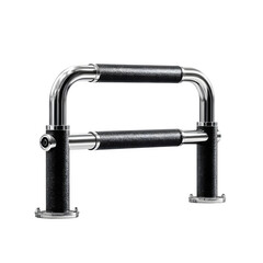 Parallette bars, calisthenics equipment, isolated on transparent background