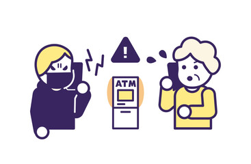 オレオレ詐欺・振り込め詐欺の手口と被害の注意喚起