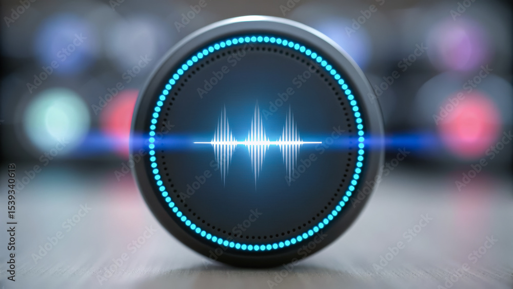 Aufkleber smart speaker with ai voice recognition technology for customer support and interactive assistance i