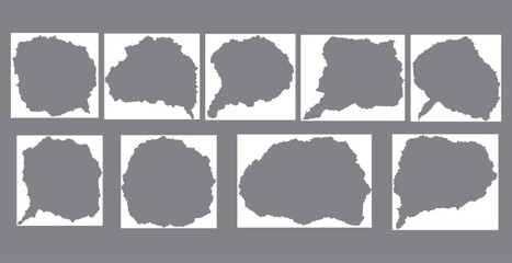 Realistic paper rips texture background