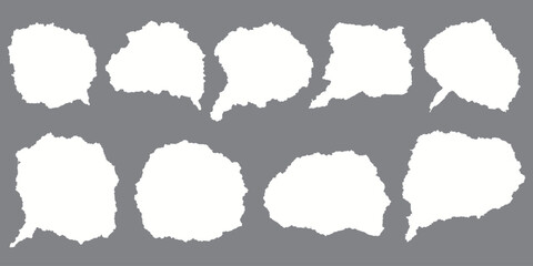 Realistic paper rips texture background