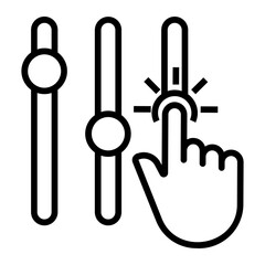 configuration Line Icon