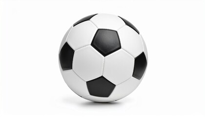 soccer ball on a white background for playing football 