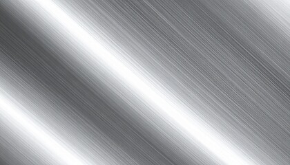 stainless steel material texture with light reflection