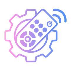 configuration Line Gradient Icon