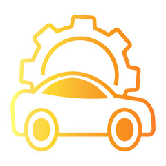 configuration Line Gradient Icon