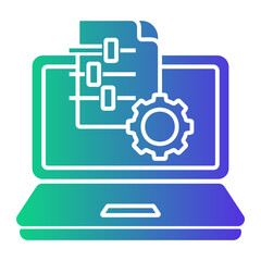 configuration Gradient icon