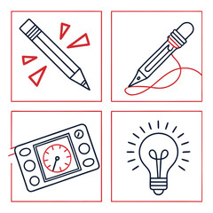 Creative Designer Line Icons