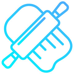 Rolling Dough Icon