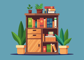 cabinet illustration