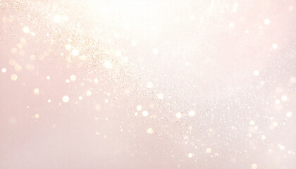 Empty space concept for exhibition against bright pastel tone bokeh background.