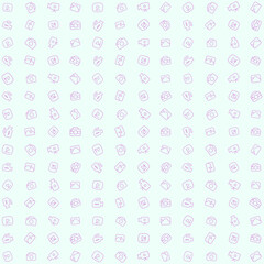 Vector pattern video player, camera, video recorder and photo viewer, seamless, minimalist design, suitable for UI UX themes