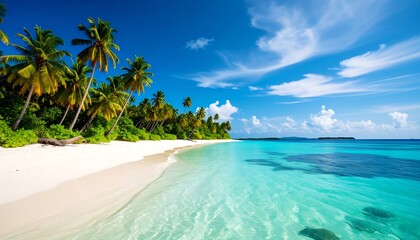 Fototapeta premium Tropical Beach Paradise. (2)