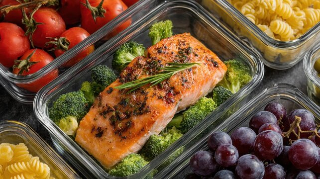 Make mealtime effortless by planning and prepping weekly meals, promoting health, budget, and time management.
