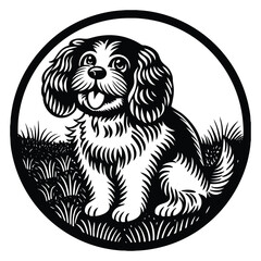 Different animal paw print vector illustrations