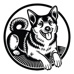 Different animal paw print vector illustrations