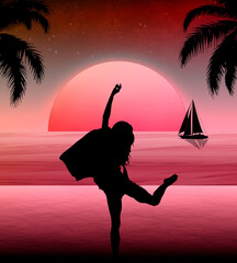 Passion on the beach