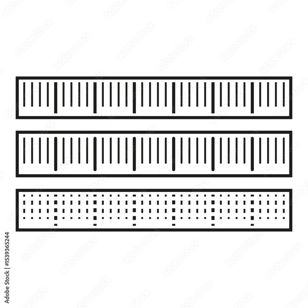 Poster rectangular stripe texture. abstract linear shape. vector black pattern. repetitive ink form.