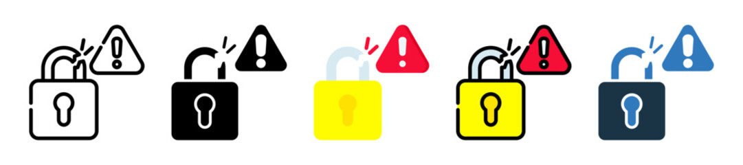 Breach icon multiple style 