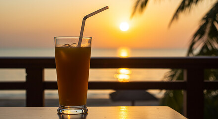 cocktail on the beach