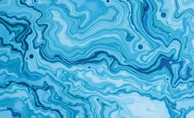 Obraz premium A swirling tapestry of marbled watercolors a mesmerizing canvas of deep blues greens and whites hinting at hidden depths and tranquil beauty
