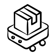 Warehouse Robot Icon
