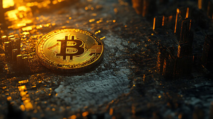 Digital Gold Collection: Bitcoin Coins, Blockchain Tech & Futuristic Assets for Crypto Investors