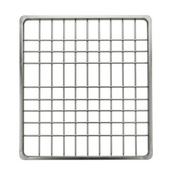 Stainless steel sink grid with grid pattern for kitchen use  