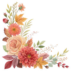 floral background with flowers