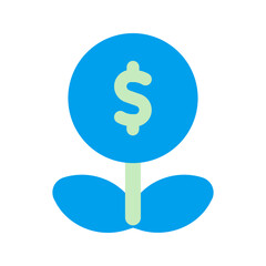 invest duo tone icon