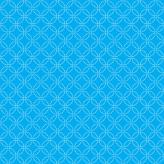 Seamless Geometric circle Pattern, Modern abstract background.