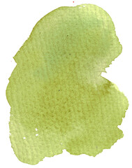 Hand-drawn watercolor splash isolated on a transparent background. Vibrant, textured, and artistic brushstroke perfect for design elements, backgrounds, and creative projects.