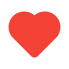 heart flat icon
