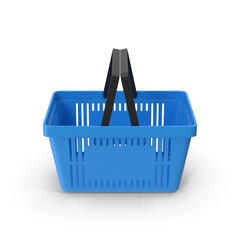 Blue Shopping Basket: Retail & E-commerce transparent background , png
