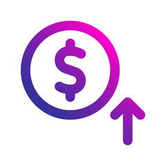 profit gradient icon